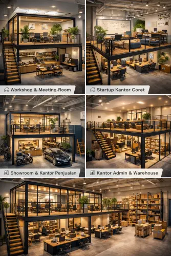 Mezzanine Ruang Kantor di Arcamanik